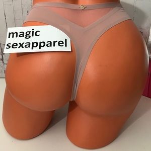 VS S M L XL VERY SEXY THONG SEAMLESS LOGO MESH